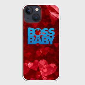 Чехол для iPhone 13 mini с принтом The Boss Baby Love в Курске,  |  | boss baby | cartoon | the boss baby | босс молокосос | малой | мелкий | молокосос | мултик | мульт | мультфильм | пёсико