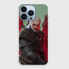 Чехол для iPhone 13 Pro с принтом ВЕДЬМАК | THE WITCHER | ГЕРАЛЬТ С МЕЧОМ в Курске,  |  | geralt | the witcher | the witcher wild hunt | witcher | wolf | аард | аксий | белый волк | ведьмак | ведьмак 3 | волк | геральт | игни | ирден | йенифер | каер морхен | квен | охотник | трисс | цири | школа волка