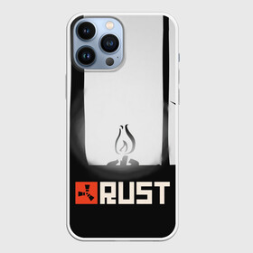 Чехол для iPhone 13 Pro Max с принтом Огонёк из Раста в Курске,  |  | game | games | rust | survive | выживалка | выживач | игра | игры | раст