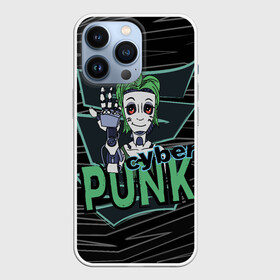 Чехол для iPhone 13 Pro с принтом Cyber Punk Girl в Курске,  |  | android | augmentation | cyber action | cyberpunk | cyborg | future | futurepunk | humanity | new80s | punk | retrowave | science fiction | synth | techno | андройд | девушка | киберпанк | киборг | манга | робот | фантастика