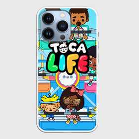 Чехол для iPhone 13 Pro с принтом Toca Boca | Тока Бока аттракцион в Курске,  |  | toca boca | детская игра | игра | лого | логотип | персонажи | прикоснуться ко рту | тока бока