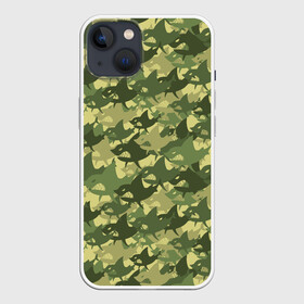 Чехол для iPhone 13 с принтом Акулы (камуфляж) в Курске,  |  | camouflage | disgu | fish | hunting camouflage | military | military camouflage | ocean | predator | shark | white shark | акула | белая акула | военный камуфляж | камуфляж | маскировка | масхалат | милитари | море | морской хищник | океан