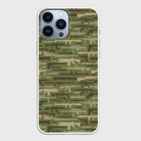 Чехол для iPhone 13 Pro Max с принтом Оружие (камуфляж) в Курске,  |  | 23 февраля | 9 мая | camouflage | military | автомат | армия | боец | вдв | винтовка | вмф | воин | война | вооруженные силы | гранатомет | гру | защитник отечества | калашников | камуфляж | кгб | мвд | милитари | мчс