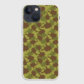 Чехол для iPhone 13 mini с принтом FUCK (камуфляж) в Курске,  |  | camouflage | disguise | hunting camouflage | khaki | maskhalat | military | military camouflage | военный камуфляж | камуфляж | маскировка | масхалат | милитари | отвали | охотничий камуфляж | прикол | средний палец | цвета хаки