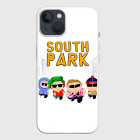 Чехол для iPhone 13 с принтом Метросексуалы Южного Парка в Курске,  |  | cartman | eric cartman | eric theodore cartman | kenny mccormick | mckormick | south park | sp | the coon | енот | жиробас | жиртрест | картман | кеннет | кенни | маккормик | мультфильм | они уюили кени | саус парк | сауспарк | сволочи | стэн 