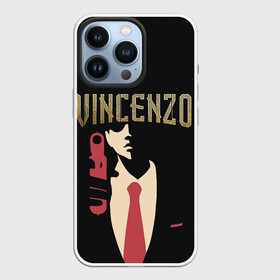 Чехол для iPhone 13 Pro с принтом Винченцо в Курске,  |  | vincenzo | винценцо | галстук | кассано | пистолет | со джунки