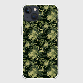 Чехол для iPhone 13 с принтом Крабы (камуфляж) в Курске,  |  | camouflage | crabs | disguise | hunting camouflage | khaki | lobster | maskhalat | military | military camouflage | военный камуфляж | дно | камуфляж | крабы | лобстер | маскировка | масхалат | милитари | море | морские жители | океан | омар