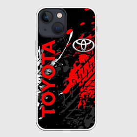 Чехол для iPhone 13 mini с принтом TOYOTA RED   TOYOTA SPORT в Курске,  |  | camry | corolla | race | sport | toyota | авто | автомобиль | камри | корола | красный | спорт | тойота