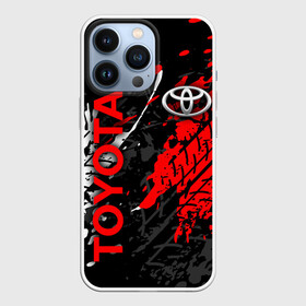 Чехол для iPhone 13 Pro с принтом TOYOTA RED   TOYOTA SPORT в Курске,  |  | camry | corolla | race | sport | toyota | авто | автомобиль | камри | корола | красный | спорт | тойота