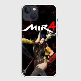 Чехол для iPhone 13 с принтом MIR 4   МИР 4 в Курске,  |  | anime | game | mir4 | mira | аниме | воин | герои | даосский | игра | колдун | мир 4 | мир4 | персонажи | улан