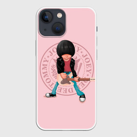 Чехол для iPhone 13 mini с принтом Joey Ramone в Курске,  |  | alternative | music | punk | punkrock | ramones | ramons | rock | альтернатива | музыка | панк | панкрок | рамонс | рок