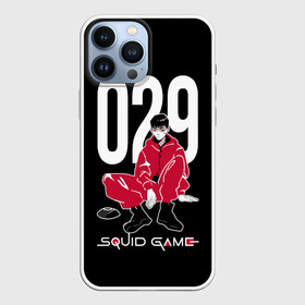 Чехол для iPhone 13 Pro Max с принтом Squid game: guard 029  police officer в Курске,  |  | action adventure | officer | policeman | security guard 029 | south korean | squid game | survival game | thriller | web series | веб сериал | игра в кальмара | игра на выживание | офицер | охранник 029 | приключенческий боевик | триллер | ю