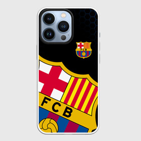 Чехол для iPhone 13 Pro с принтом FC BARCELONA LOGOBOMBING ФИРМЕННЫЕ ЦВЕТА в Курске,  |  | barca | barcelona | fc barca | барка | барселона