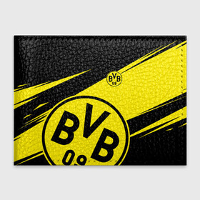 Обложка для студенческого билета с принтом BORUSSIA BVB 09 LOGO в Курске, натуральная кожа | Размер: 11*8 см; Печать на всей внешней стороне | Тематика изображения на принте: borussia | bvb | fc | football | football club | sport | боруссия | спорт | спортивные | униформа | фк | футбол | футбольный клуб