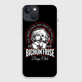 Чехол для iPhone 13 с принтом Бишон Фризе (Bichon Frize) в Курске,  |  | animal | bichon frize | bolognese | dog | french lapdog | lapdog | maltese | poodle | бишон фризе | болонка | болоньез | друг человека | живот | кинолог | кудрявая болонка | мальтезе | пёс | порода собак | пудель | собака