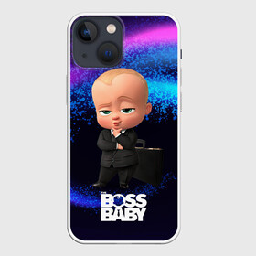 Чехол для iPhone 13 mini с принтом Деловой Босс молокосос в костюме в Курске,  |  | baby | boss | boss baby | босс | босс молокосос | маленький босс | малыш | мальчик | молокосос | ребенок