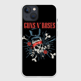 Чехол для iPhone 13 с принтом GNR Арт в Курске,  |  | alternative | guns n roses | metall | music | rock | альтернатива | ганс энд росес | металл | музыка | пушки и розы | рок