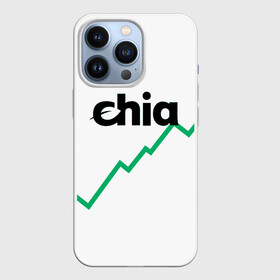 Чехол для iPhone 13 Pro с принтом Криптовалюта Чиа в Курске,  |  | Тематика изображения на принте: 2021 | 2022 | bitcoin | btc | chia | chia network | dogecoin | ethereum | ssd | xch | биткоин | в топе | в тренде | жёсткие диски | крипта | криптовалюта | майнинг | чиа