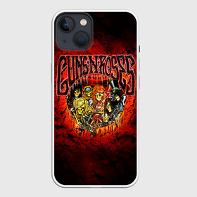 Чехол для iPhone 13 с принтом Zombie GNR в Курске,  |  | alternative | guns n roses | metall | music | rock | альтернатива | ганс энд росес | металл | музыка | пушки и розы | рок