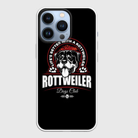 Чехол для iPhone 13 Pro с принтом Ротвейлер (Rottweiler) в Курске,  |  | animal | dog | fighting dog | rottweiler | бойцовская собака | год собаки | друг человека | животное | зверь | кинолог | пёс | порода собак | ротвейлер | собака ротвейлер | собаковод | хищник | четвероногий