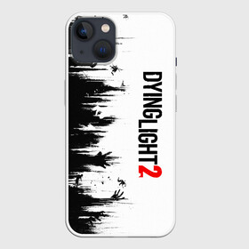 Чехол для iPhone 13 с принтом DYING LIGHT 2 GOOD NIGHT AND GOOD LUCK в Курске,  |  | apocalypsis | dying light | dying light 2 | dying light the following | haran | horror | kyle craig | monsters | survivor | zombie | апокалипсис | выживалка | даинг лайт | зомби | кайл крейн | монстры | харан