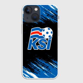 Чехол для iPhone 13 mini с принтом KSI ICELAND   сборная. в Курске,  |  | fc | football | iceland | ksi | исландия | кси | сборная исландии | спорт | спортивные | фирменные цвета | фк | футбол | футбольный клуб