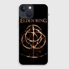 Чехол для iPhone 13 mini с принтом Elden Ring (Великие руны) в Курске,  |  | action rpg | elden ring | lands between | souls | tarnished | великие руны | джордж мартин | древнее кольцо | игра | миядзаки | потускневший | фэнтези
