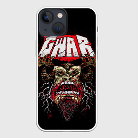 Чехол для iPhone 13 mini с принтом GWAR в Курске,  |  | gwar | группы | метал | монстры | рок | трэшметал | шокрок