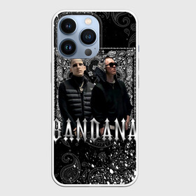 Чехол для iPhone 13 Pro с принтом BANDANA 1 в Курске,  |  | bandana | bbt | big baby tape | kizaru | rap | trap | бандана | ббт | биг бейби тейп | кизару | реп | треп