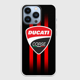 Чехол для iPhone 13 Pro с принтом DUCATI CARBON LOGO | ITALY CONCERN в Курске,  |  | ducati | italy | moto | motocycle | racing | sport | дукати | италия | мото | мотоспорт | мотоцикл | рейсинг | спорт