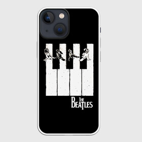 Чехол для iPhone 13 mini с принтом THE BEATLES ЗНАМЕНИТАЯ КАРТИНКА в Курске,  |  | beatles | ionрок | rock | the beatles | битлз | битлс | битлы