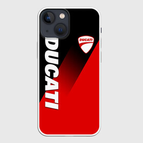 Чехол для iPhone 13 mini с принтом DUCATI RED DEVIL MOTOCYCLE в Курске,  |  | ducati | italy | moto | motocycle | racing | sport | дукати | италия | мото | мотоспорт | мотоцикл | рейсинг | спорт