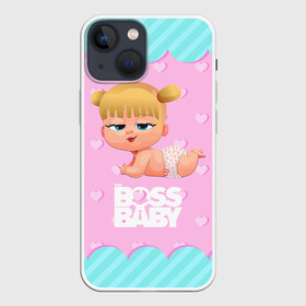 Чехол для iPhone 13 mini с принтом Baby boss girl в Курске,  |  | baby | boss | boss baby | босс | босс молокосос | маленький босс | малыш | мальчик | молокосос | ребенок