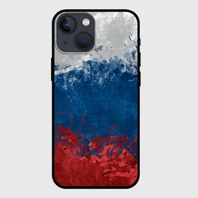 Чехол для iPhone 13 mini с принтом Россия Абстракция   Russia Abstraction в Курске,  |  | абстракция | патриотизм | питриот | россия | флаг