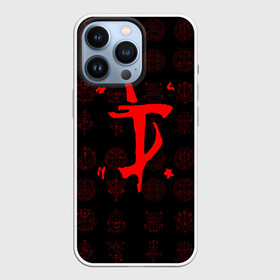 Чехол для iPhone 13 Pro с принтом Символ палача рока | Doom в Курске,  |  | doom | doom eternal | doom slayer | rune | runes | runes doom | дум | палач рока | руна | руны | символ | символы