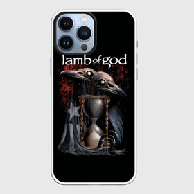 Чехол для iPhone 13 Pro Max с принтом Время уходит LOG в Курске,  |  | alternative | lamb of god | log | metall | music | rock | альтернатива | ламб оф гад | ламб оф год | металл | музыка | рок