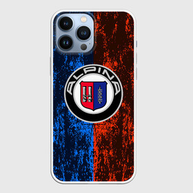 Чехол для iPhone 13 Pro Max с принтом Alpina | Big Logo в Курске,  |  | alpina | alpina burkard bovensiepen | auto | autosport | bmw | bmw alpina | car | logo | автомобиль | автоспорт | алпина | альпина | бренд | лого | логотип