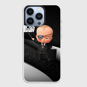 Чехол для iPhone 13 Pro с принтом Босс с пиратской повязкой в Курске,  |  | baby | boss | boss baby | босс | босс молокосос | маленький босс | малыш | мальчик | молокосос | ребенок