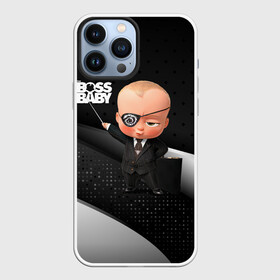 Чехол для iPhone 13 Pro Max с принтом Босс с пиратской повязкой в Курске,  |  | baby | boss | boss baby | босс | босс молокосос | маленький босс | малыш | мальчик | молокосос | ребенок
