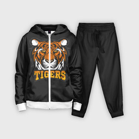 Детский костюм 3D с принтом TIGERS (Тигр) в Курске,  |  | animal | beast | cat | predator | tiger | амурский тигр | белый тигр | год тигра | животное | зверь | кот | полосатая кошка | саблезубый тигр | тигр | хищник | царь джунглей | шерхан