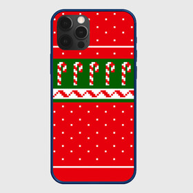 Чехол для iPhone 12 Pro Max с принтом ЛЕДЕНЦЫ НОВОГОДНИЕ в Курске, Силикон |  | Тематика изображения на принте: 2020 | 2021 | christmas | merry | леденец | нг | новогодний | новый год | рождество | свитер | узоры
