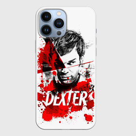 Чехол для iPhone 13 Pro Max с принтом Декстер Морган портрет в Курске,  |  | dexter | декстер | декстер морган | кровавый | кровь | маниак | мясник из бейхарбор | потёки | правосудие декстера | пятна крови | сериалы