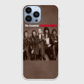 Чехол для iPhone 13 Pro Max с принтом The Essential Judas Priest в Курске,  |  | judas priest | the essential judas priest | альбом | гленн типтон | джудас прист | йен хилл | ричи фолкнер | роб хэлфорд | рок группа | скотт трэвис | хэвиметалгруппа