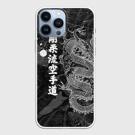 Чехол для iPhone 13 Pro Max с принтом Токийский Дракон (Иероглифы) Dragon Japan в Курске,  |  | beast | dragon | fire | grunge | горелый | дракон | животные | зверь | змей | иероглифы | когти | огонь | пепел | пламя | потертости | узор | чб | японский