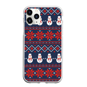 Чехол для iPhone 11 Pro матовый с принтом Christmas Background в Курске, Силикон |  | background | christmas | holiday | knitted pattern | new year | pattern | snowman | вязаный узор | новый год | праздник | рождество | снеговик | узор | фон