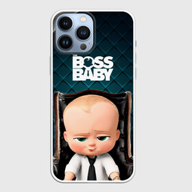 Чехол для iPhone 13 Pro Max с принтом Boss в кресле в Курске,  |  | baby | boss | boss baby | босс | босс молокосос | маленький босс | малыш | мальчик | молокосос | ребенок