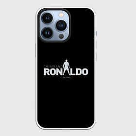 Чехол для iPhone 13 Pro с принтом Cristiano Ronaldo Black Theme в Курске,  |  | cr7 | cristiano ronaldo | англия | апл | кригтиану | криштиану ронадлу | манчестер юнайтед | мю | премьер лига | роналду | футбол