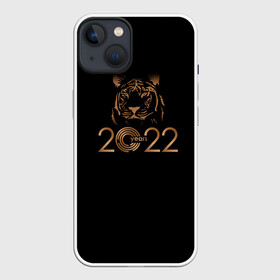 Чехол для iPhone 13 с принтом 2022 Tiger Bronze Theme в Курске,  |  | 2022 | год тигра | нг | новый год | подарки на новый год | праздник | рождество | тигр