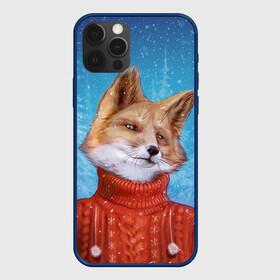 Чехол для iPhone 12 Pro Max с принтом НОВОГОДНИЙ ЛИС | CHRISTMAS FOX в Курске, Силикон |  | 2022 | christmas | fox | merry | new | snow | winter | year | год | зима | лис | лиса | лисица | новый | рождество | рыжая | рыжий | снег