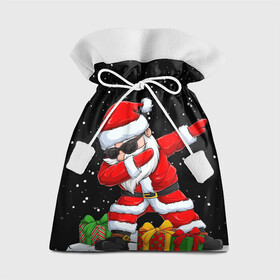 Подарочный 3D мешок с принтом SANTA, DAB в Курске, 100% полиэстер | Размер: 29*39 см | 2021 | 2022 | bad | christmas | dab | happy | merry | merry christmas | new year | santa | snow | sweater | ugly christmas | winter | деб | дэб | зима | новогодний | новогодняя | новый год | рождественский | рождественский свитер | рождеств